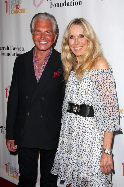 George Hamilton, Alana Stewart — Stockfoto