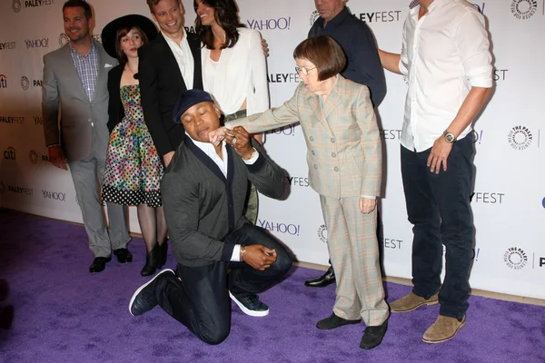 LL COOL J, Linda Hunt, NCIS LA Reparto — Foto de Stock