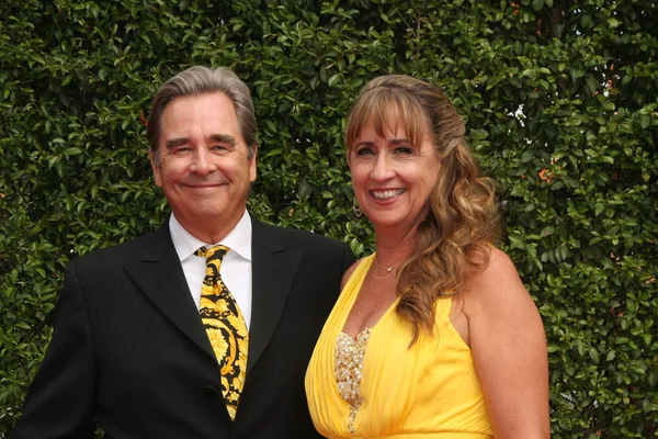 Beau Bridges, Wendy Bridges — Stock Photo, Image