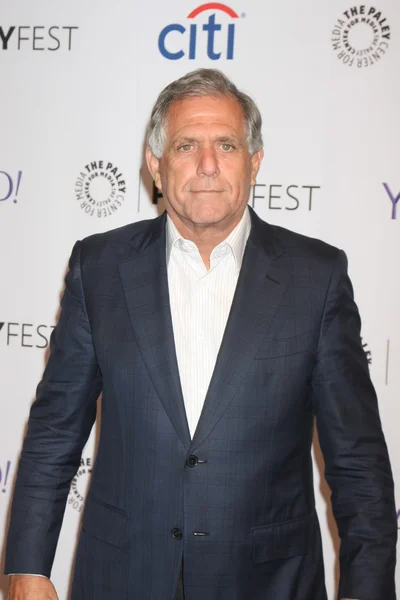 Les Moonves al PaleyFest 2015 Autunno — Foto Stock
