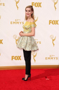 Kiernan Shipka at the 67th Annual Primetime Emmy Awards