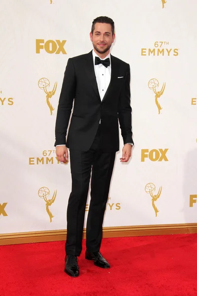 Zachary Levi en los 67º Premios Anuales Primetime Emmy —  Fotos de Stock