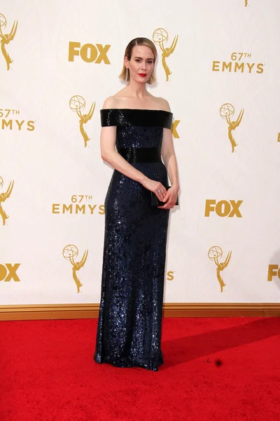 Sarah Paulson en los 67º Premios Anuales Primetime Emmy — Foto de Stock