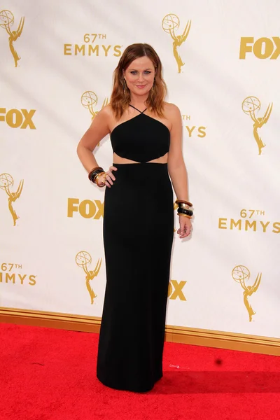 Amy Poehler no 67th Annual Primetime Emmy Awards — Fotografia de Stock