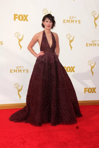 Lena Headey en los 67º Premios Anuales Primetime Emmy — Foto de Stock