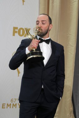 Tony Hale - 67th Annual Primetime Emmy Awards - Press Room