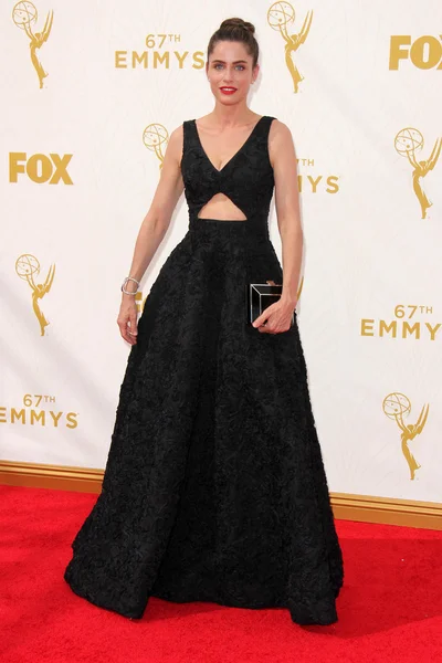 Amanda Peet no 67th Annual Primetime Emmy Awards — Fotografia de Stock