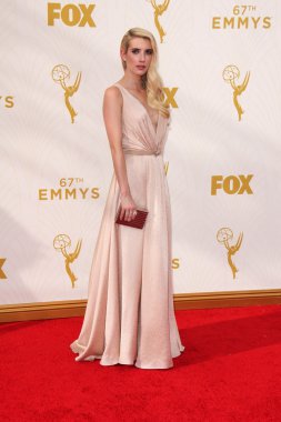 Emma Roberts at the 67th Annual Primetime Emmy Awards