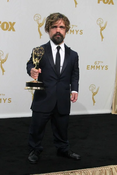 Peter Dinklage - 67th Annual Primetime Emmy Awards - Press Room — Stock Photo, Image