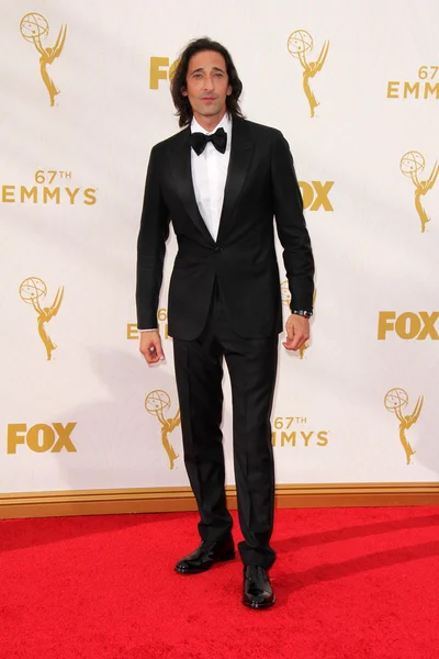 Adrien Brody en los 67º Premios Anuales Primetime Emmy — Foto de Stock