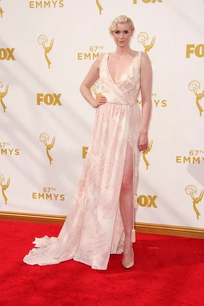 Gwendoline Christin en los 67º Premios Anuales Primetime Emmy — Foto de Stock