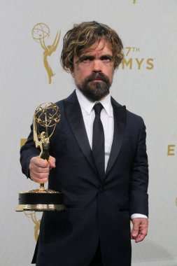 Peter Dinklage - 67th Annual Primetime Emmy Awards - Press Room