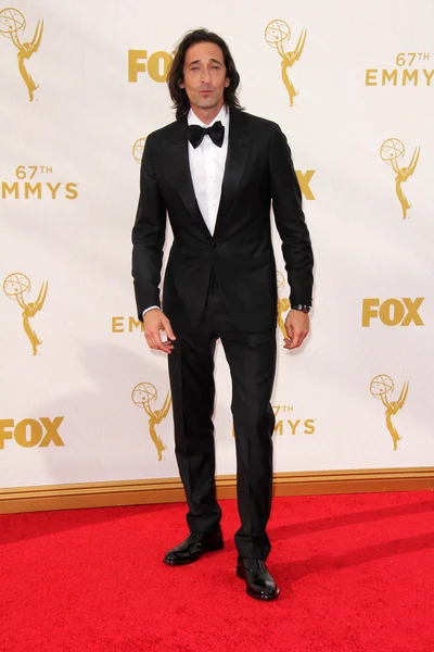 Adrien Brody en los 67º Premios Anuales Primetime Emmy —  Fotos de Stock