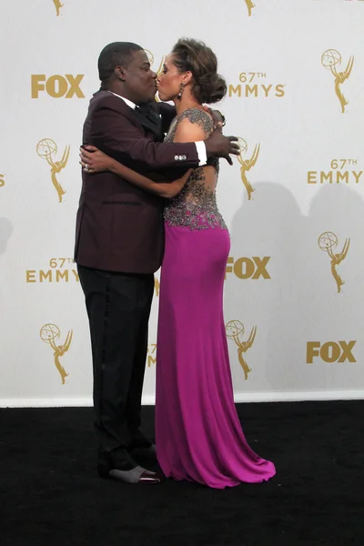 Tracy Morgan - 67th Annual Primetime Emmy Awards - Press Room — Stock Photo, Image