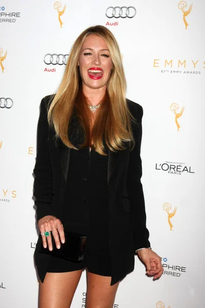Cat Deeley at the 67th Emmy Awards — Zdjęcie stockowe