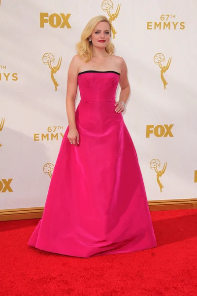 Elisabeth Moss at the 67th Annual Primetime Emmy Awards — Stock Photo, Image