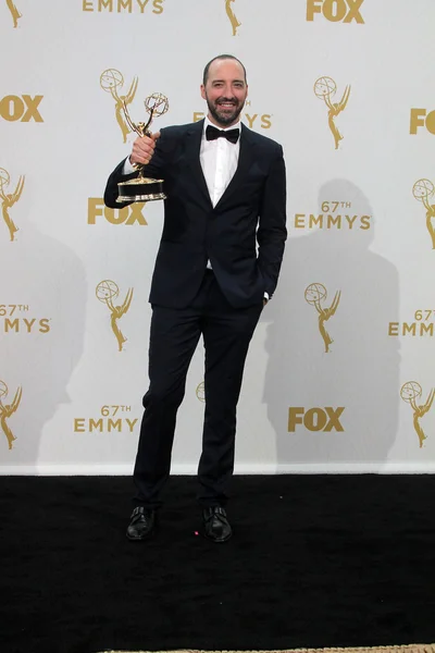 Tony Hale - 67th Annual Primetime Emmy Awards - Sala de Prensa —  Fotos de Stock