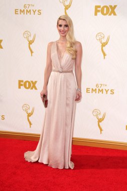 Emma Roberts at the 67th Annual Primetime Emmy Awards
