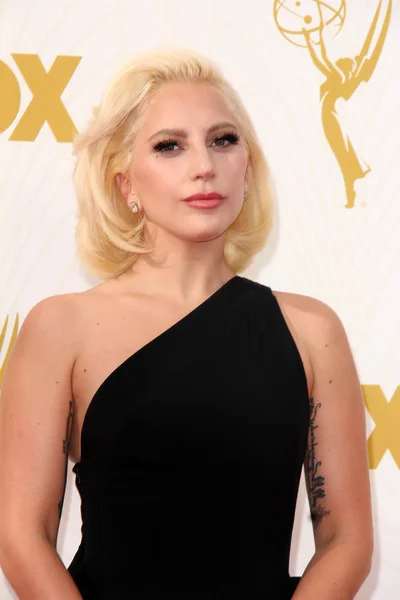 Lady Gaga at the 67th Annual Primetime Emmy Awards — Stock Photo, Image