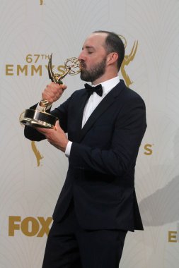 Tony Hale - 67th Annual Primetime Emmy Awards - Press Room