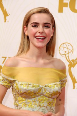 Kiernan Shipka at the 67th Annual Primetime Emmy Awards