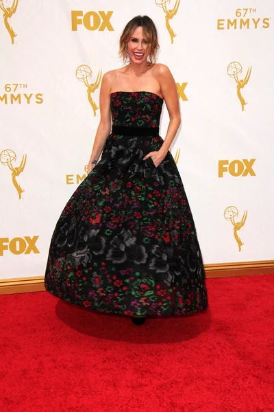 Keltie Knight en los 67º Premios Anuales Primetime Emmy — Foto de Stock