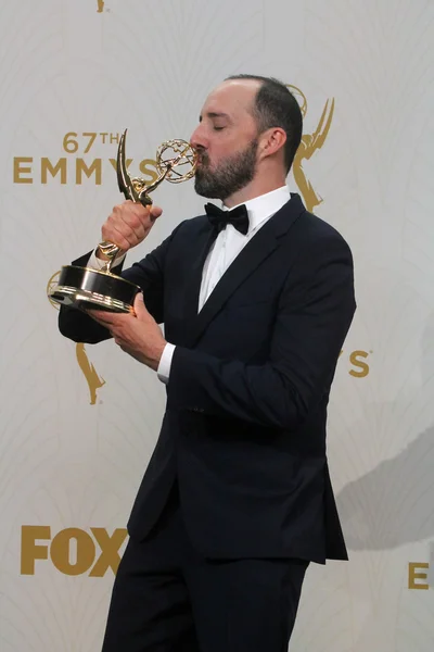 Tony Hale - 67th Annual Primetime Emmy Awards - Sala de Imprensa — Fotografia de Stock