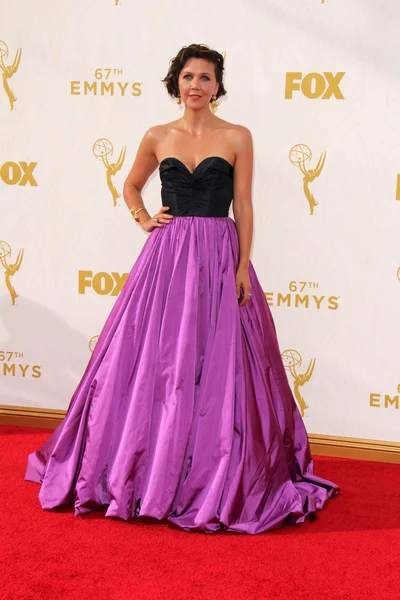 Maggie Gyllenhaal at the 67th Annual Primetime Emmy Awards — Stock Photo, Image