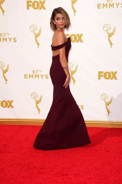 Sarah Hyland at the 67th Annual Primetime Emmy Awards — Stock fotografie