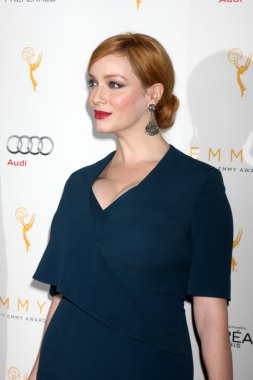 Christina Hendricks at the 67th Emmy Awards