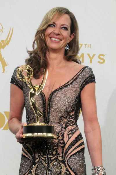 Allison Janney - 67th Annual Primetime Emmy Awards - Press Room — Stock fotografie