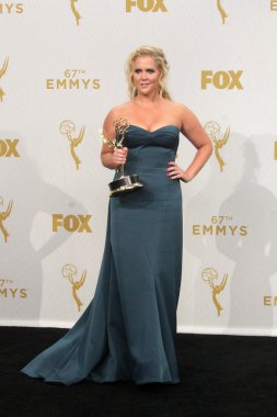 Amy Schumer - 67th Annual Primetime Emmy Awards - Press Room
