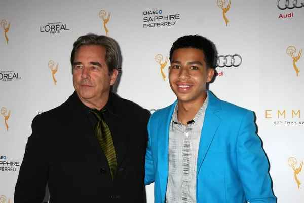 Beau Bridges, Marcus Scribner — Fotografia de Stock