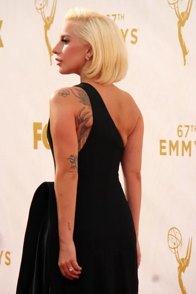 Lady Gaga at the 67th Annual Primetime Emmy Awards — Stockfoto