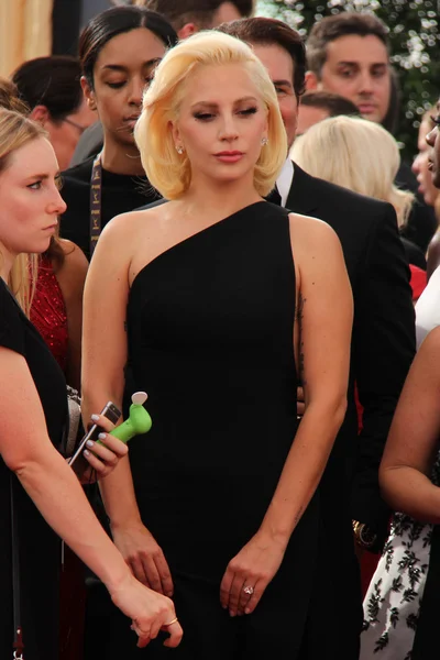 Lady Gaga at the 67th Annual Primetime Emmy Awards — Stock fotografie