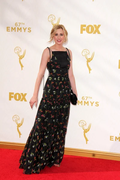 Laura Carmichael en los 67º Premios Anuales Primetime Emmy — Foto de Stock