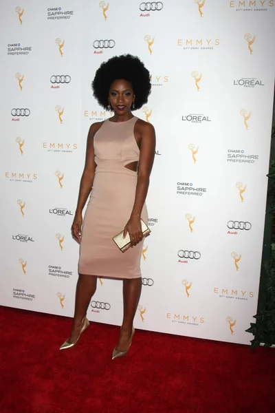 Teyonah Parris at the 67th Emmy Awards — Zdjęcie stockowe