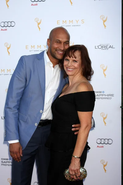 Keegan-Michael Key at the 67th Emmy Awards — Stok fotoğraf