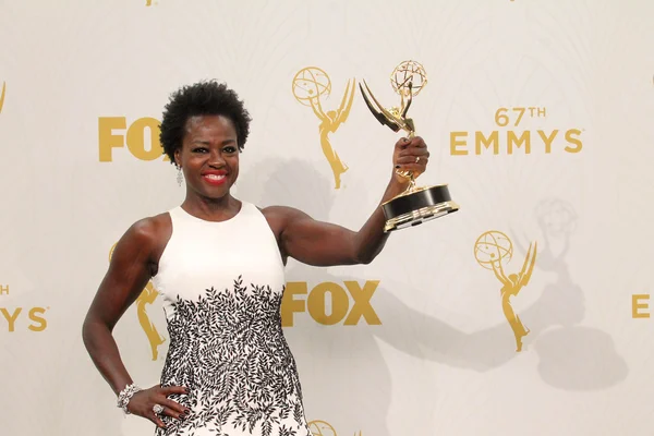 Viola Davis - 67th Annual Primetime Emmy Awards - Press Room — Stock Photo, Image