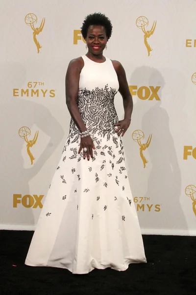 Viola Davis - 67th Annual Primetime Emmy Awards - Press Room — Stock Photo, Image