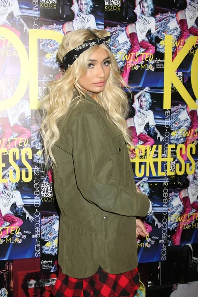 Pia Mia - cantante, donna — Foto Stock