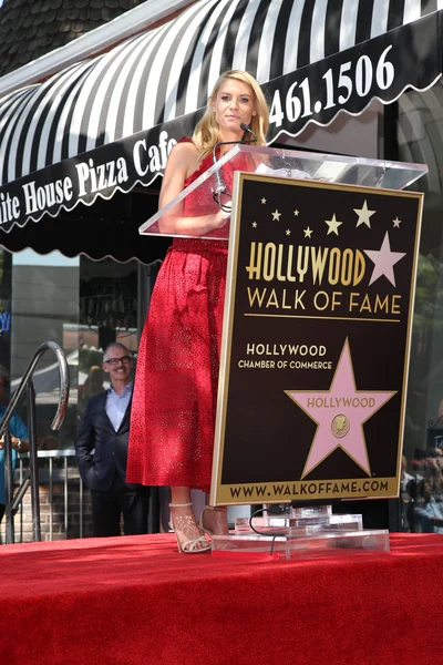 Claire Danes at the Claire Danes Star — Stock Photo, Image