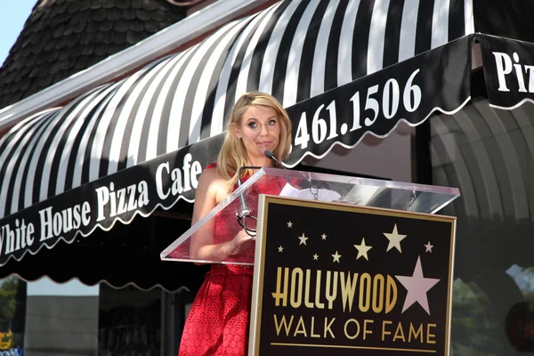 Claire Danes at the Claire Danes Star — Stock Photo, Image