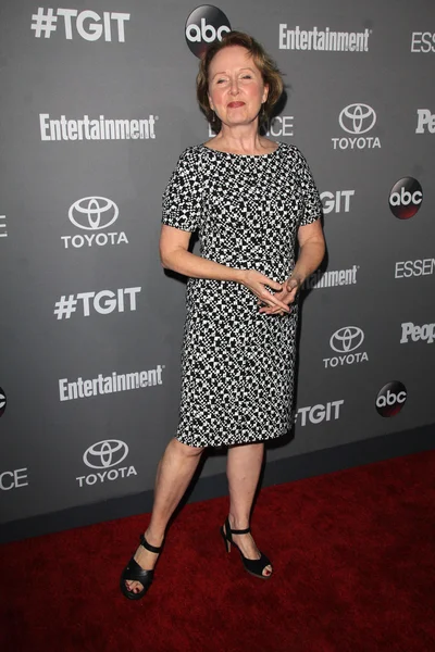 Kate Burton alla premiere del TGIT — Foto Stock