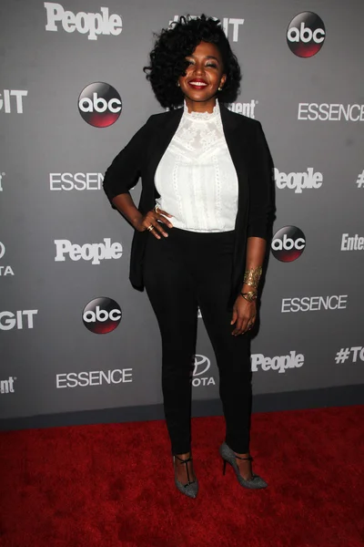 Jerrika Hinton - attrice — Foto Stock