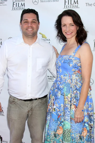 Ron Truppa, Kristin Davis — Stock Photo, Image