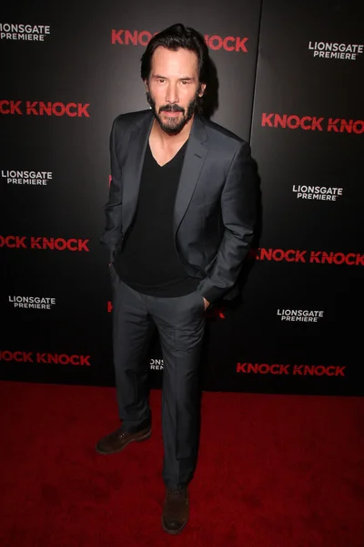 Keanu Reeves at the "Knock Knock" — Stock Photo, Image