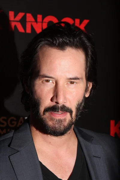 Keanu Reeves at the "Knock Knock" — Stock Photo, Image