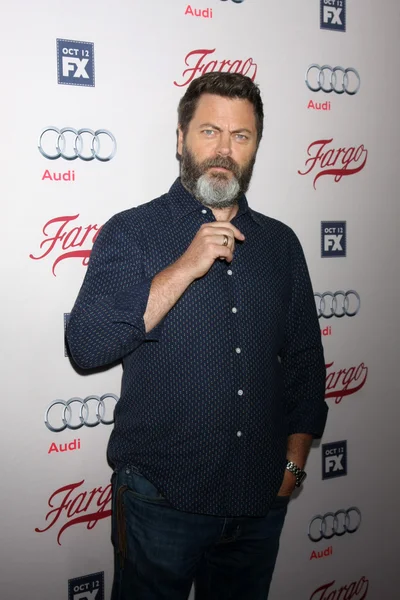 Nick Offerman at the "Fargo" — Stock Photo, Image