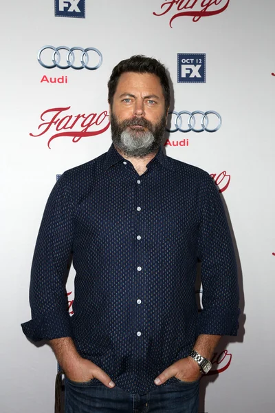 Nick offerman på "Fargo" — Stockfoto